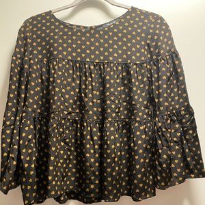 Madewell Babydoll blouse